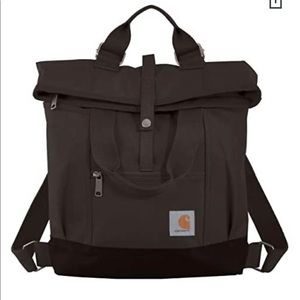 Carhartt Legacy Women's Hybrid Convertible Backpack Tote Bag, Black